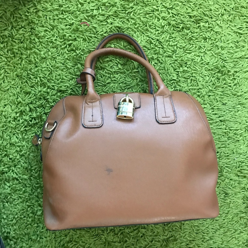 Brown handbag